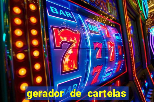 gerador de cartelas de bingo 1 a 99